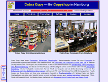 Tablet Screenshot of cobra-copy.de